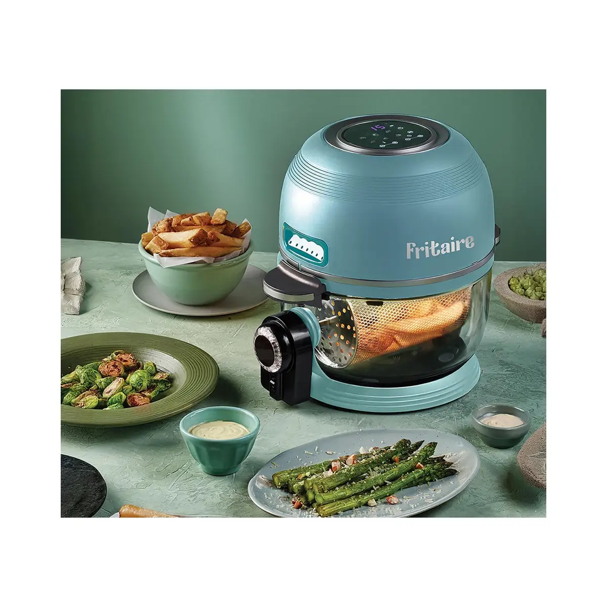 Fritaire 01-SG Airfryer Turkis – Image 4