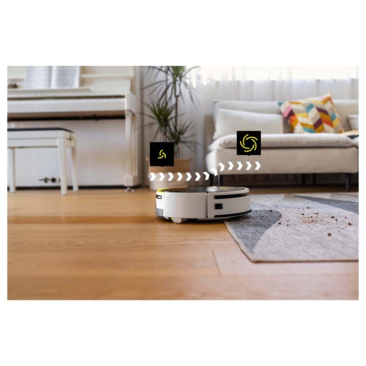 Kärcher RVF 7 Comfort robotstøvsuger hvid – Image 11