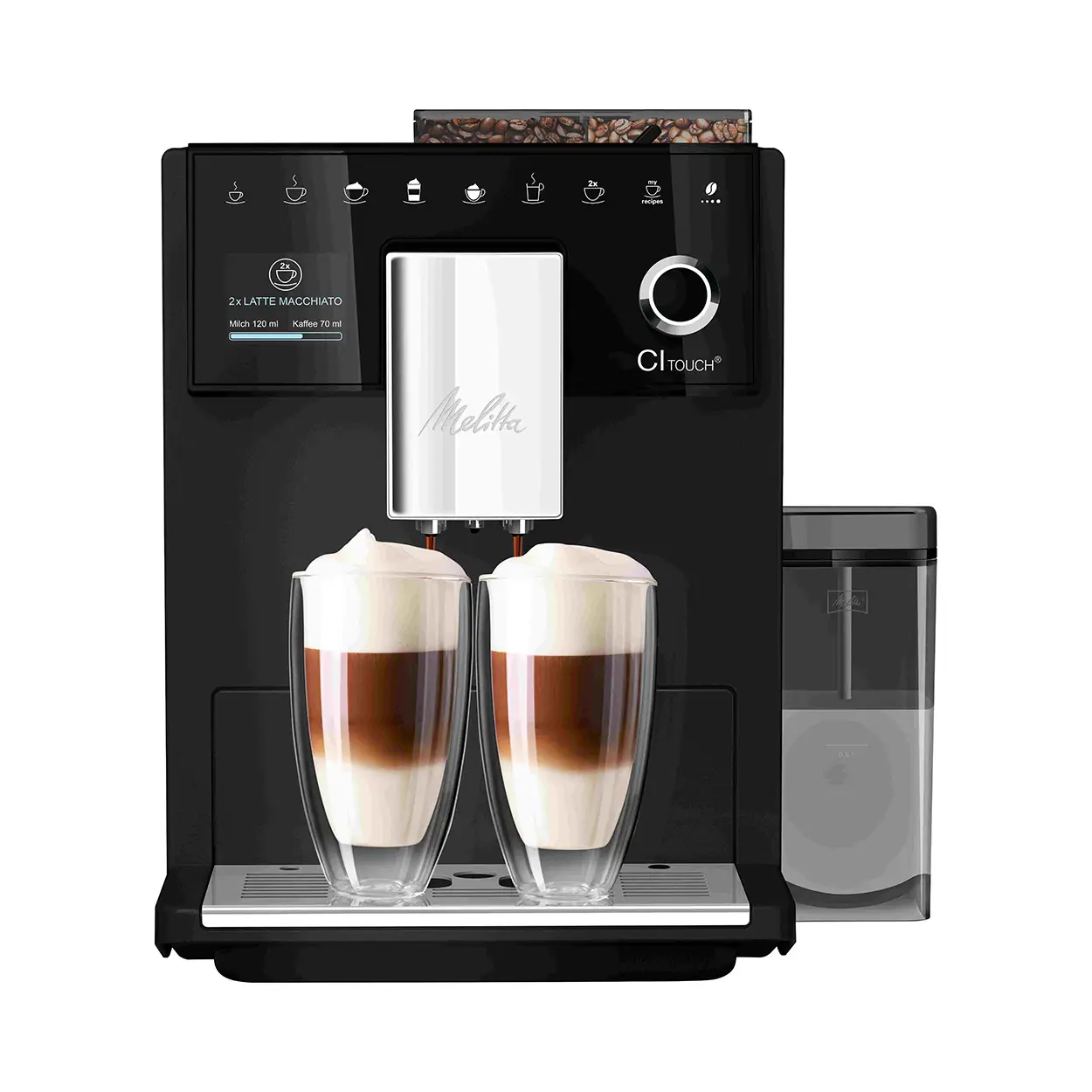 Melitta CI Touch Fuldautomatisk Kaffemaskine Sort – Image 2