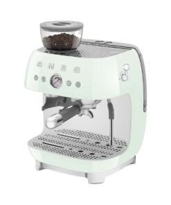 Alternative view of Smeg EGF03PGEU Espressomaskine i 50'er-stil, pastelgrøn