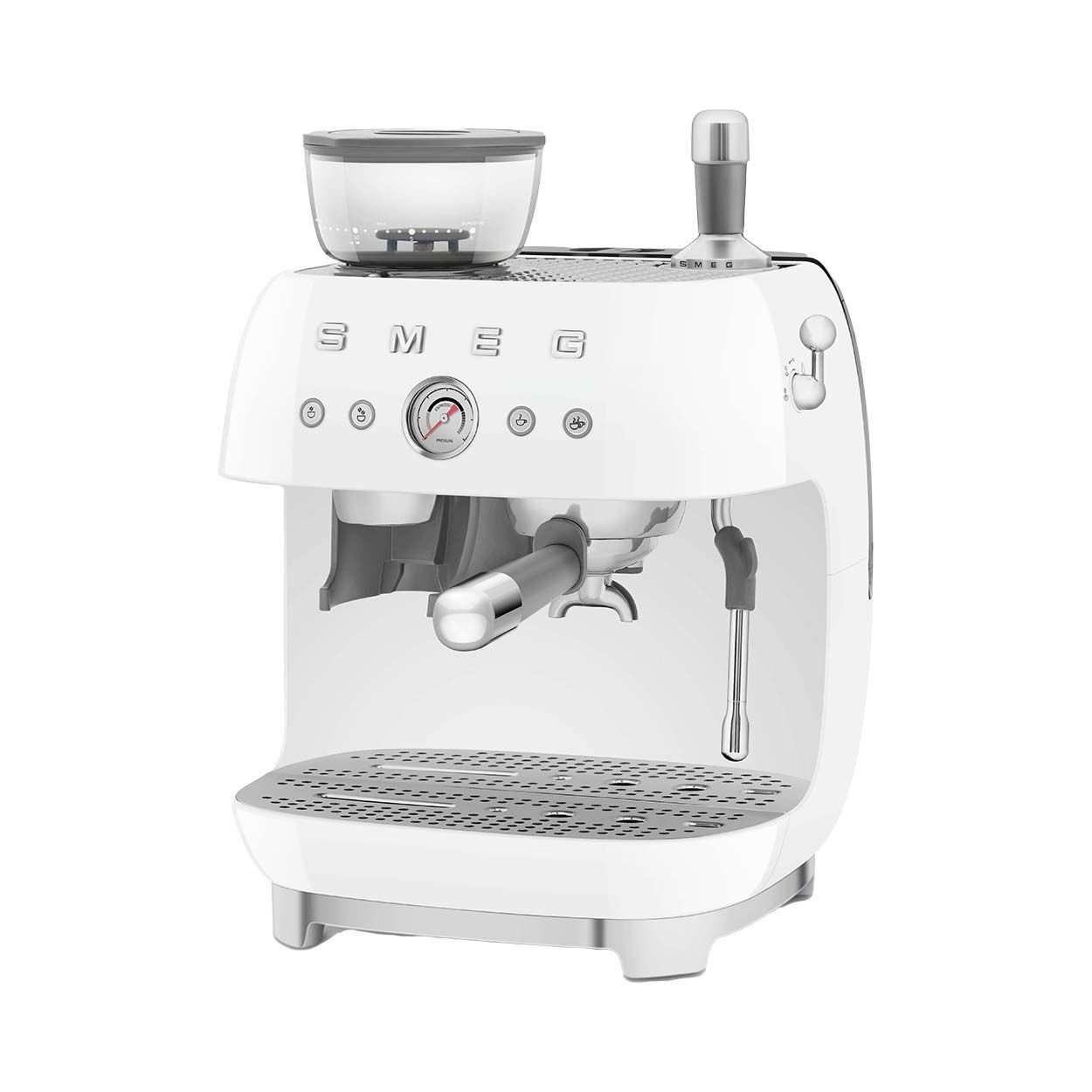 Smeg EGF03WHEU Espressomaskine i 50'er-stil, hvid – Image 3
