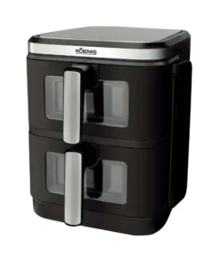 Koenig VERTICAL Dobbelt Airfryer Sort