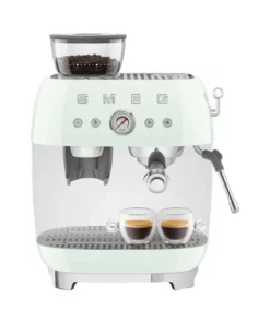 Smeg EGF03PGEU Espressomaskine i 50'er-stil, pastelgrøn