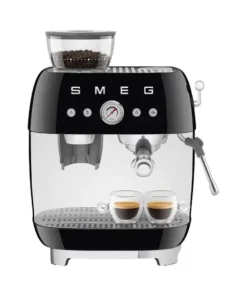Smeg EGF03BLEU Espressomaskine i 50'er-stil, sort