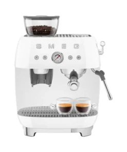 Smeg EGF03WHEU Espressomaskine i 50'er-stil, hvid